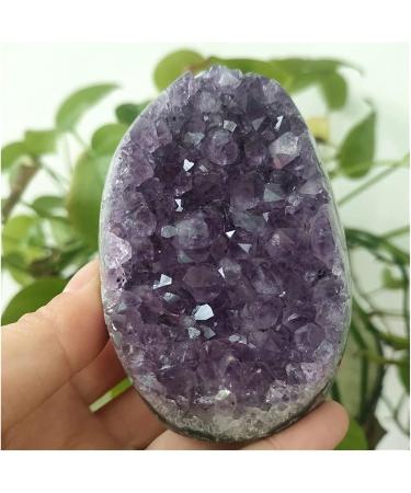 Amethyst Rough Stone 2pcs Natural Uruguay Dream Amethyst Quartz Crystal Cluster Specimen Gifts 500-600g/pc - Buy Online on GoSupps.com