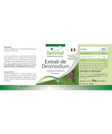 Fairvital | Bergamot extract 500 mg - 90 capsules - 5 times concentrated of 2500 mg bergamot - High dosed - 100% vegan - Quality control - Made in Germany - Buy Online on GoSupps.com