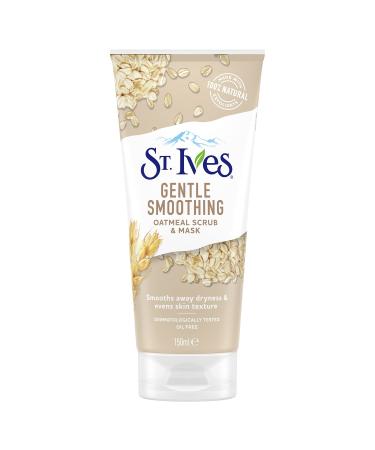 ST. Ives 150ml Gentle Smoothing Oatmeal Scrub & Mask 150 ml (Pack of 1)
