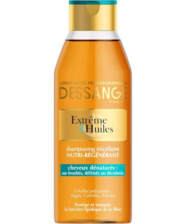 DESSANGE - Extr me 3 Huiles Nutri-Regenerating Micellar Shampoo For Denatured Hair - 250 ml - Pack of 2 - Buy Online on GoSupps.com
