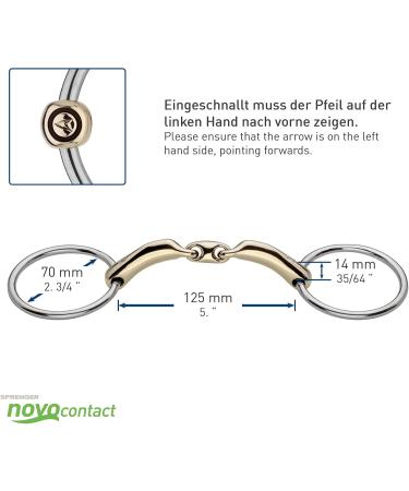 Buy Sprenger NOVOcontact Double-Brought Bit 14mm - SENSOGAN Sensogan-ES 12.5 | International Shipping Available - Buy Online on GoSupps.com