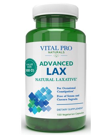 Vital Pro Naturals Advanced Lax Natural Laxative Formula 100 Capsules