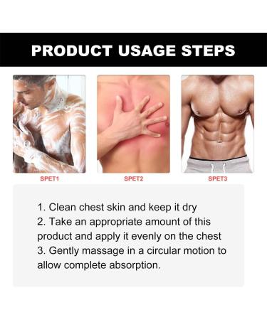  YUNFAN 3 Pieces Men Therm Bee Venom Oil Mentherm Bee Venom Gynecomastia Heating Oil Bee Venom Gel Gynecomastia Tightening Oil for Men Helps Strengthen Chest Muscles - Buy Online on GoSupps.com