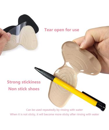 Heel Grips - 6PCS Gel Inserts Cushion Pads for Ladies Shoes | Heel Protector & Volume Insoles for Women - Buy Online on GoSupps.com