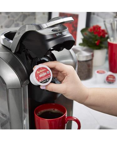 Tim Hortons Original Blend Coffee Single Serve K-Cup Pods Medium Roast 30ct Pack & Steeped Orange Pekoe Tea Single Serve Keurig K-Cup Pods 30 Count - Buy Online on GoSupps.com