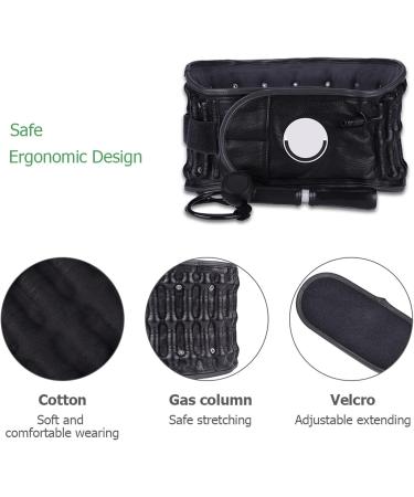 Decompression Back Belt - Strong Support for Lower Back Pain Relief | Lumbar Traction for Men & Women - Buy Online on GoSupps.com