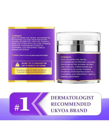 Ragkun Retinol Neck & Face Dual-Action Set Collagen & Hyaluronic Acid Firming Neck Cream Anti-Aging Day & Night Moisturizer Instant Face Lift Wrinkle Creams for Women & Men 2-Pack - Buy Online on GoSupps.com