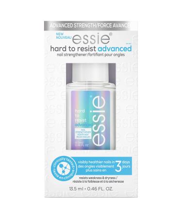 essie Nail Care, Strengthener Treatment, 8-Free Vegan, Nail Repair For Damaged Nails, Hard To Resist Advanced, 0.46 fl oz TREATMENT HARD TO RESIST STRENGTHENER ADVANCED 0.46 Fl Oz (Pack of 1)