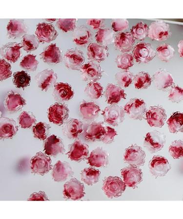 50x/Set 3D Flower Nail Art Nail Art Supplies Camellia Nail Nail Art Decorations For Acrylic Nails 50 Pcs Flower Nail Art Decorations Camellia Nail Charm Nail Art Decor - Buy Online on GoSupps.com