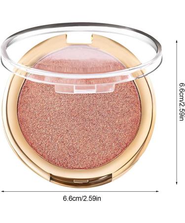 Highlighters Makeup - Long Lasting Highlighter Palette Shimmer Contouring Powder | 6 Colors Women Makeup Powder for Parties Prom and Wedding Tmay 05 - Buy Online on GoSupps.com