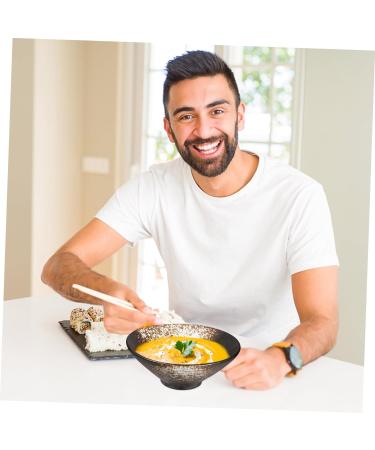 Zerodeko 2pcs Ramen Bowl Japanese Noodles Spaghetti Container Japanese Soup Bowl Bowls Chinese Bowl Japanese Noodle Bowl Food Serving Bowl Food Containers Soup Mug Ceramics 20X8CMx2pcs Whitex2pcs - Buy Online on GoSupps.com