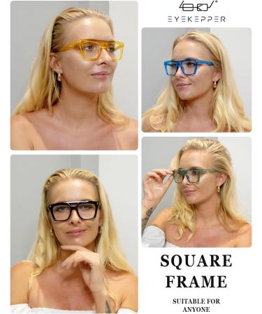 Eyekepper 4-Pack Women's Blue Light Blocking Reading Glasses +1.00 | Stylish & Comfortable Computer Eyewear - Buy Online on GoSupps.com