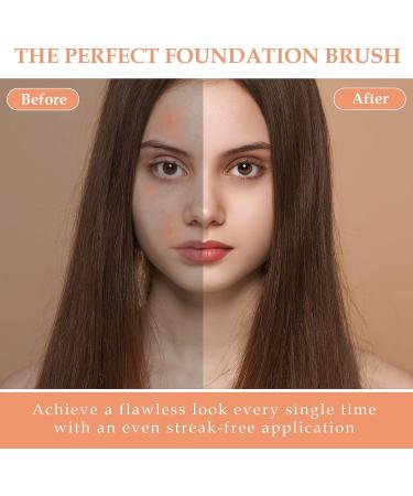WLLHYF Concealer Brush Foundation Brush Eye Mini Angled Flat Top Kabuki Nose Contour Brush Liquid Blending Mineral Powder Makeup Tools(Thumb Brush) 1 Pcs - Buy Online on GoSupps.com