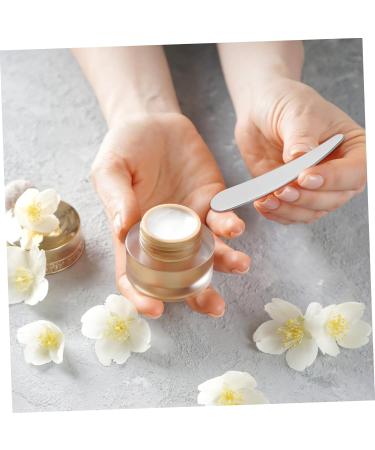 Healeved 4 Pcs Cosmetic Spatula Mini Makeup Spatula Rod Eye Cream Spatula Face Spatula Spoon Stainless Steel 1 g (Pack of 1) As Shownx2pcs - Buy Online on GoSupps.com