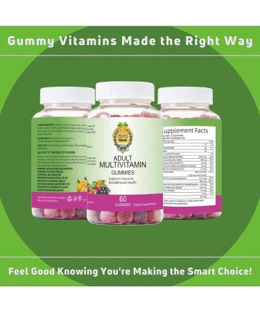 Organic Greek Multivitamin Gummies for Men & Women | Vitamin A C D E Zinc B12 Biotin B6 Iodine - Buy Online on GoSupps.com