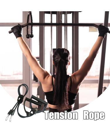 Resistance Bands with Handles Stepper Resistance Bands Pull Up Assist Bands Fitness Accessory for Weightlifting Strength Training Muscle Toning - Buy Online on GoSupps.com