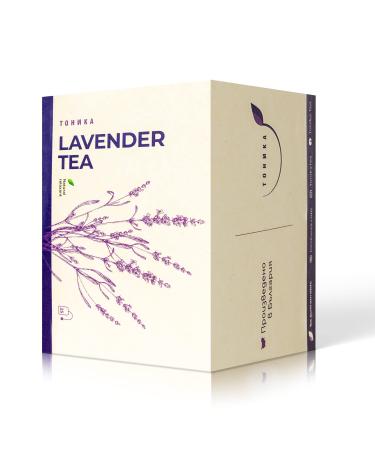 Tonika Tea Tonika Tea Pack of 25 Lavender Tea Bags - Sleep Aid - Anti-Stress Tea