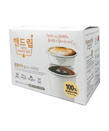 Potable Medium Roast Hand-Drip Coffee 6.3g 10 Cups - 100% Genuine Coffee Beans (Colombia Caldas Supremo)