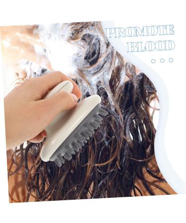 Fomiyes 2-in-1 Shampoo Brush & Scalp Massager - Silicone Hair Care Tool for Men & Women - Plastic Hairbrush for Shower & Massage - Buy Online on GoSupps.com