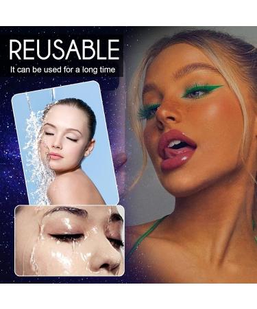 Reusable Eyeliner & Eyelash Stickers - Multicolored Makeup Tool for Role-Playing & Photo Parties | LSggtim - Buy Online on GoSupps.com