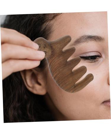 Anneome Cat Massage Comb - Hair Treatment & Care Tool | Sandalwood Scalp Massager for Cats | Kratzkamm & Kamm Hair Care - Buy Online on GoSupps.com