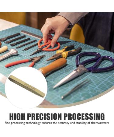 Portable Titanium Tweezer: Pick Up Mini Titanium Alloy Tweezer Mini Tool for Survival Outdoor Camping Travel Hiking Yellow - Buy Online on GoSupps.com