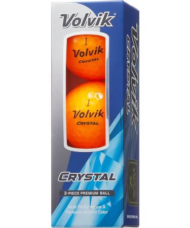 Volvik Crystal Golf Balls Dozen - Assorted Colors | Premium Quality - Buy Online on GoSupps.com