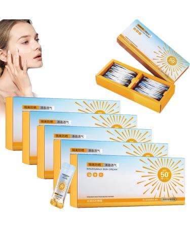 Orgrul Mini Sunscreen Travel Size Anti Aging Sun Protection SPF 50+ Travel Size Oil Free Face Sunscreen with Sun Protection Factor 50+ SPF 50+ 150 Count