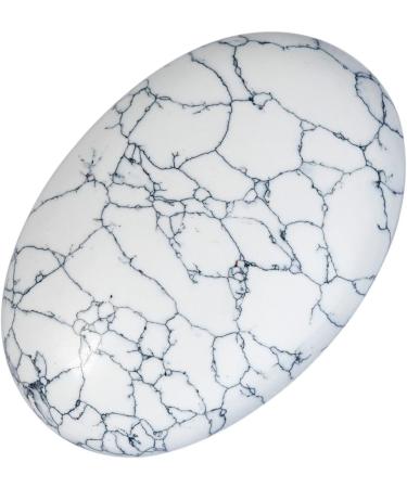 Buy MookaiTedecor White Turquoise Drumstone - Energy Healing Crystal for Reiki & Home Decor - International Shipping - Buy Online on GoSupps.com