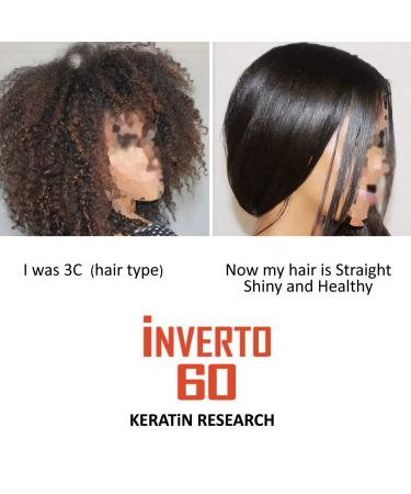 INVERTO 60 Advanced Gel Complex - Brazilian Keratin Hair Blowout Treatment (180ml) | Formaldehyde Free Smoothing & Repairing for Long Hair - Buy Online on GoSupps.com
