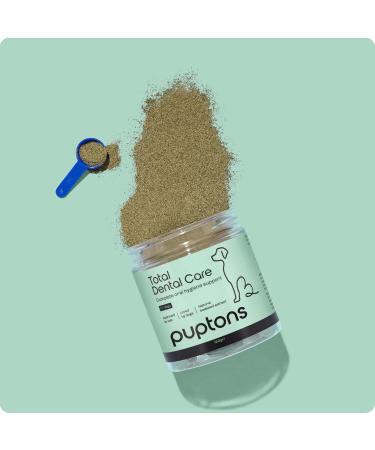 Total Dental Care Plaque & Tartar Remover Powder for Dogs 60g | Bad Breath Treatment | Remove Plaque | Puptons - Buy Online on GoSupps.com