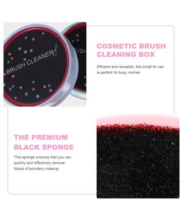 FRCOLOR 9 Pcs Makeup Brush Cleaning Box - Reusable Sponge & Cleaning Tools for Face Makeup | Assorted Colors - Premium Makeup Accessories - Buy Online on GoSupps.com