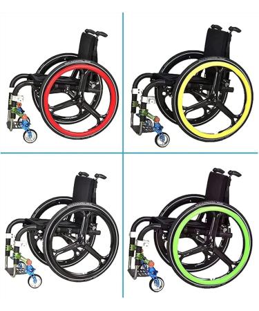 Silicone Wheelchair Push Rim Covers Wheelchair Handrim Covers Wheelchair Rear Wheel Cover for Improve Grip And Traction (Color : F Size : 24 inch) 24 inch F - Buy Online on GoSupps.com