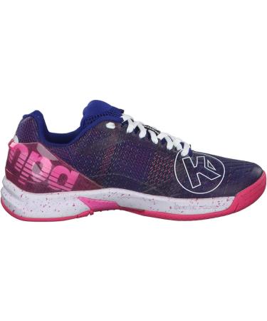 Kempa Women's Attack One Contender Handball Shoes - 38 EU - Violet Electrique/Rose Fuschia - International Shipping Available - Buy Online on GoSupps.com
