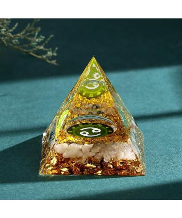 XIANNVXI Cancer Tower Healing Crystals - Positively Charged Orgone Tower for Healing, Luck, and Spiritual Gifts | Cancer Zodiac Gifts for Men and Women - Buy Online on GoSupps.com