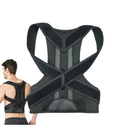 Posture Corrector for Women - Adjustable Upper Back Support Belt | Training Belts Back Support Straightener Posture Support Brace Soft Posture Corrector for Women Men