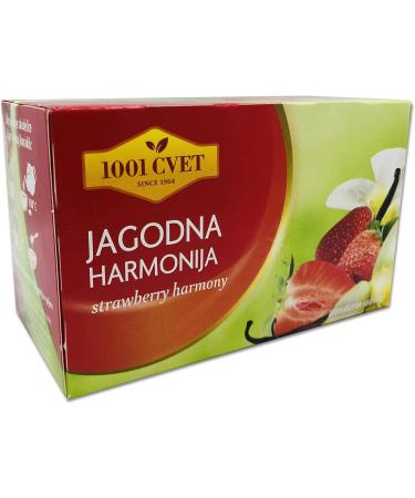  UPSY Alpine Fruit Tea Best herbal tea with the harmonious taste of strawberry 4 packs of 20 tea bags (80 tea bags) (strawberry herbal tea 80 tea bags) - Buy Online on GoSupps.com