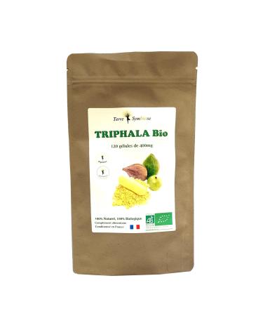 TRIPHALA ORGANIC - 120 capsules of 400mg