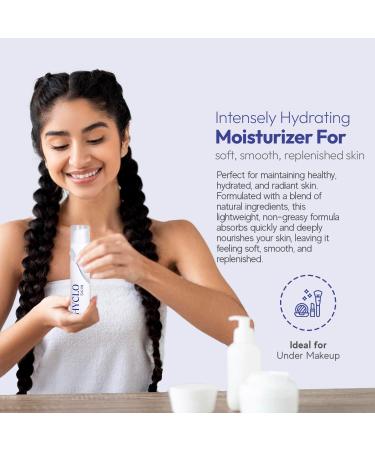 Hyclo Skin Replenish 100ml Natural Face Moisturiser for Women and Men - Lightweight Moisturiser Cream Hydrating Moisturiser for All Skin Types - Buy Online on GoSupps.com