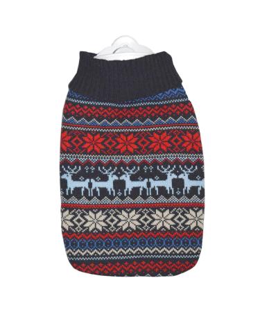 Hugo Frosch Hot Water Bottle Classic 1.8 l with Knitted Cover Norwegian