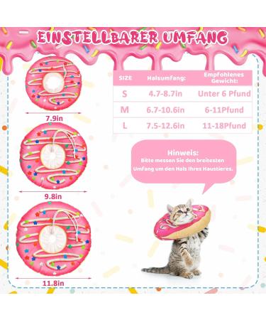 Shop Halskruff Adjustable Donut Cat Collar - Soft Anti-Bite Protective Collar for Kittens & Puppies | Post-Surgery Recovery - Buy Online on GoSupps.com