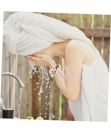 Healeved 2paires Bracelets de Lavage du Visage Polaire Corail pour Usage Domestique et Spa Doux et Pratique - Buy Online on GoSupps.com