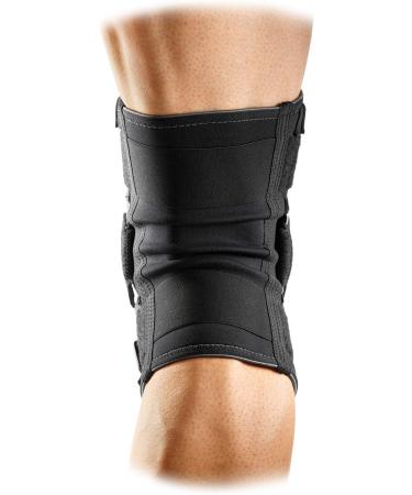 McDavid Side Hinged Knee Brace - Maximum Support & Compression for Stability, Recovery, and Pain Relief - Medium - Buy Online on GoSupps.com