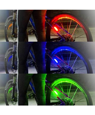 KEYWELL Bike Tail Light - USB Rechargeable LED Rear Light for Cycling Safety | Waterproof Taillight with Red/Blue/Green Color Options - Buy Online on GoSupps.com