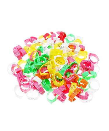 Buy Perfk 100x Poultry Leg Bands - Durable Chicken Leg Rings with Shield for Ducks - 100 Pieces for International Shipping - Buy Online on GoSupps.com
