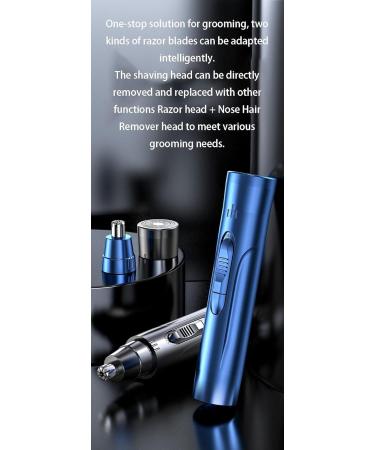 Electric Ear & Nose Hair Trimmer - 7 000 RPM Rechargeable Wet/Dry Stainless Steel Blades - Precision Grooming Tool (White - Buy Online on GoSupps.com