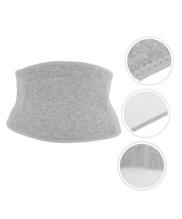 Charcoal Waist Support Heating Pad - Portable Lumbar Belt for Cozy Warmth & Sports Support | 82x28x0.6cm Light Grey - Buy Online on GoSupps.com