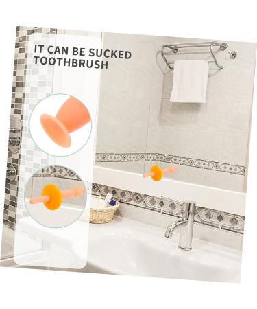 Minkissy Silicone Baby Toothbrush Set | Childrens Toothbrush with Banana Bite Ring | Premium Mouth Protection & Cleaning Gel Pink - Buy Online on GoSupps.com