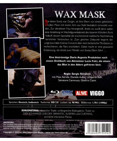 Buy Wax Mask (Blu-Ray) - Fast International Shipping | Best Price Online - Buy Online on GoSupps.com