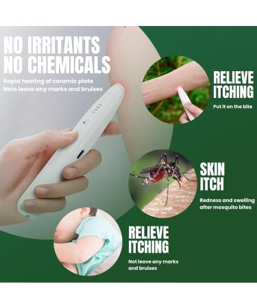 Bite Away Heat Pen for Insect Sting Relief | Chemical-Free Rechargeable Treatment for Bug & Mosquito Bites | Fast Itch Relief - Buy Online on GoSupps.com